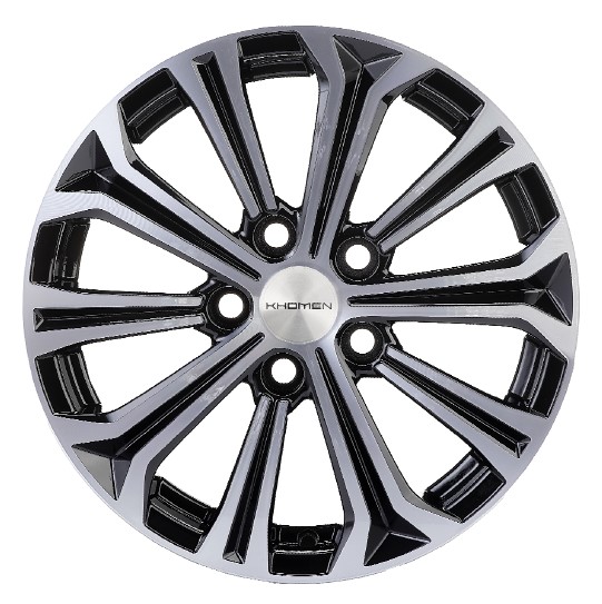 диски KHOMEN KHW1610 (ZV 16 Sonata) 6,5xR16 5x114,3 67,1 43 BLACK-FP